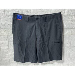 HAGGAR Men COOL RIGHT Utility Short - Size 42, Grey